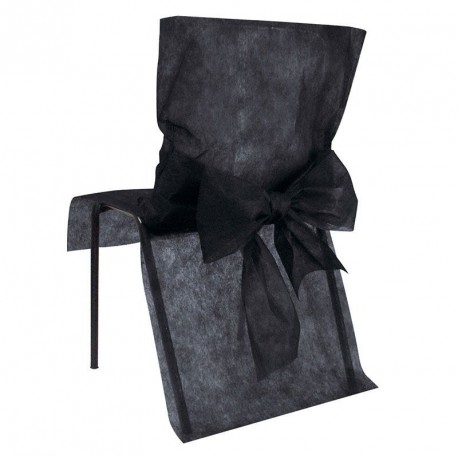 10 Housses de chaise avec noeud