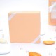 Petite boîte à dragées thème hiboux orange