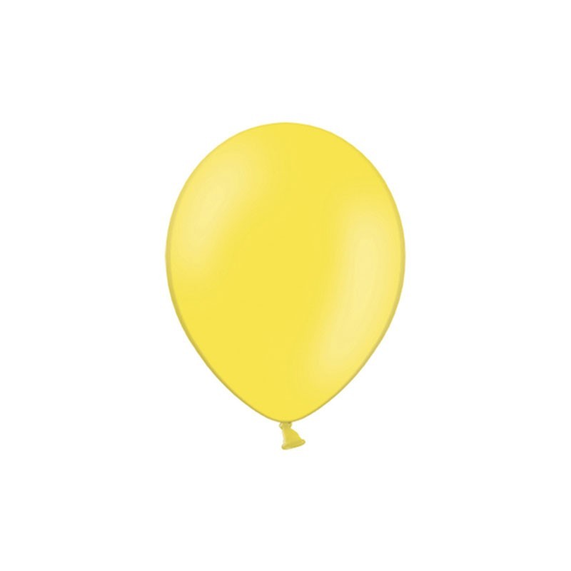100 petits ballons de baudruche jaune 12 cm - Dragées Anahita