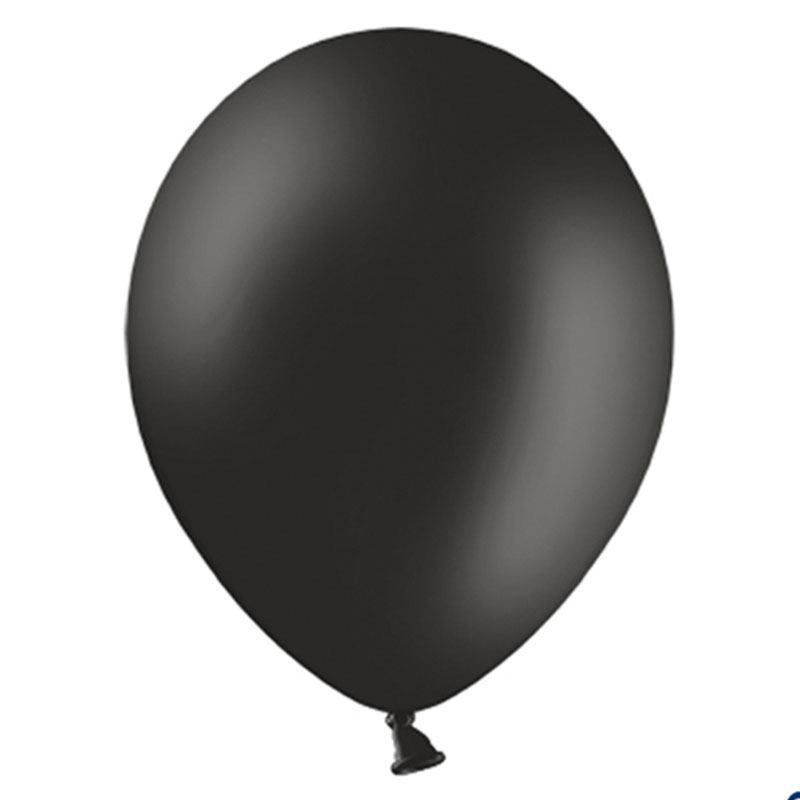 100 Ballons de baudruche noir 27 cm