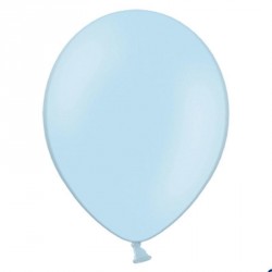 100 Ballons de baudruche bleu ciel 27 cm