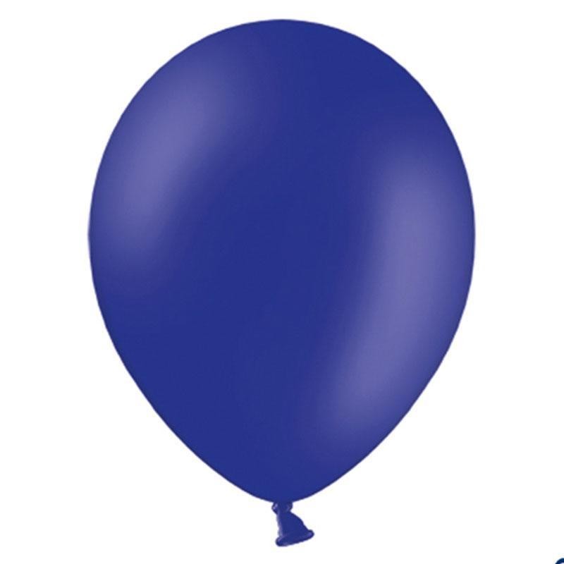 12 Ballons Bleu Ciel Métallisé de baudruche