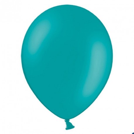 100 Ballons de baudruche turquoise 27 cm