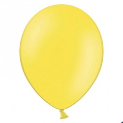 100 Ballons de baudruche jaune 27 cm