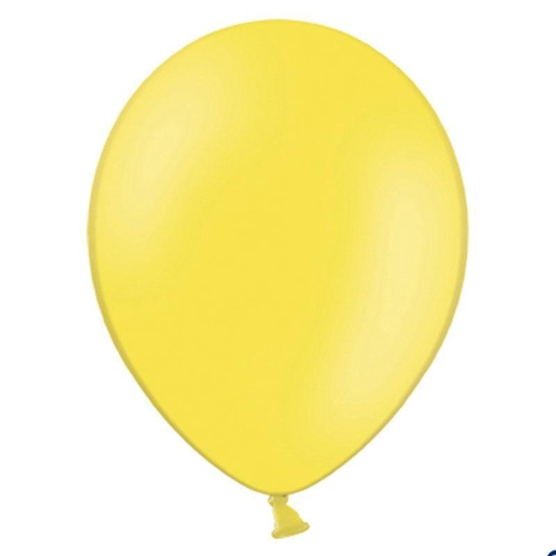 Ballons de baudruche jaune 27 cm - Dragées Anahita
