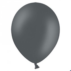 100 Ballons de baudruche gris foncé 27 cm