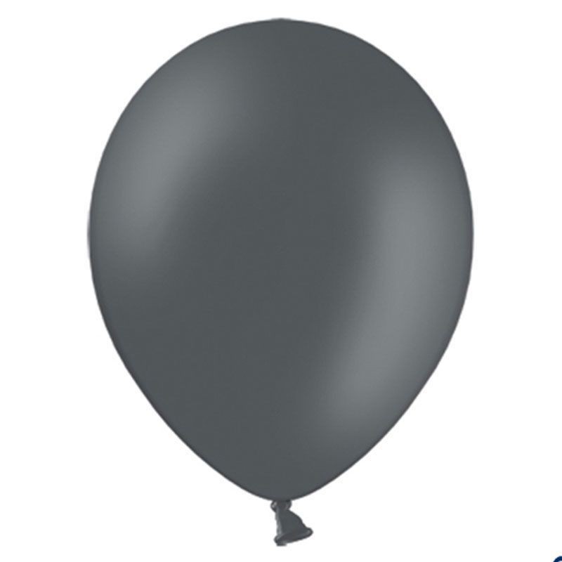Ballons de baudruche gris clair 27 cm - Dragées Anahita