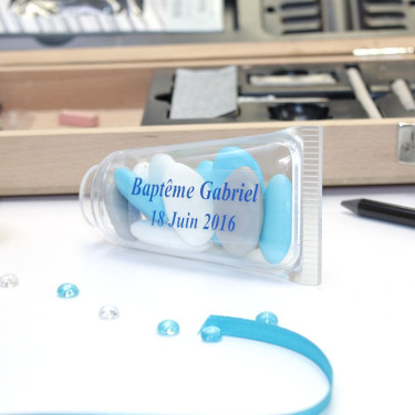  Contenant dragées tube peinture 