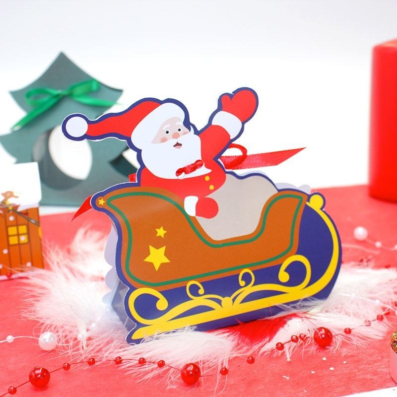Ballotin père Noël pour chocolat - Dragées Anahita