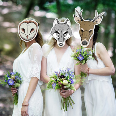 Masque Photobooth mariage et anniversaire