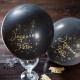 6 Ballons gonflables rouge joyeuses fêtes