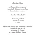 10 Faire part thème papillon gris avec enveloppe
