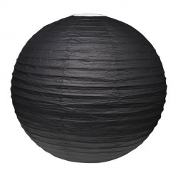 Lampion Noir géant 50 cm