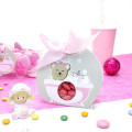 Contenant Baby Shower Bienvenue rose