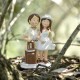 Figurine mariage thème voyage