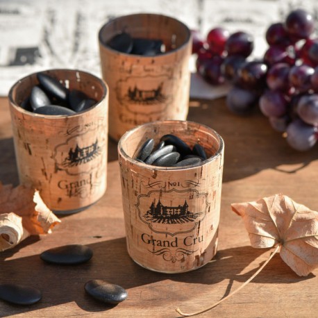 Photophore viticole "Grand Cru" pouvant également servir de contenant