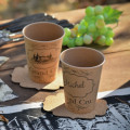 4 sous verre en liège "Grand Cru"