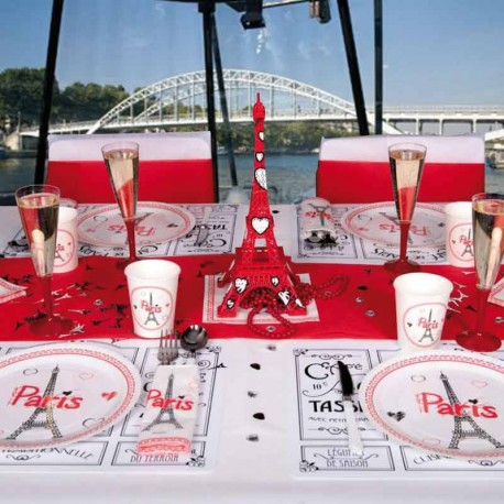 Confettis Tour Eiffel thème Paris pour une présentation parfaite