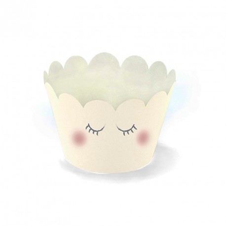 6 Cupcakes assortis thème Licorne pour toutes les occasions.