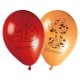 8 Ballons Winnie l'ourson, dont 4 à l'effigie de Tigrou. Festifs et amusants.