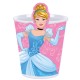 8 déco gobelets Princesses Disney - Avec la silhouette de Cendrillon.