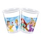 8 Gobelets Princesses Disney 20 cl à la fois décoratives et utiles pour servir les boissons fraîche.