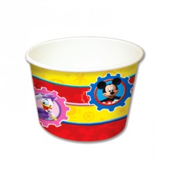 8 pot à glace Mickey très pratiques et amusants. Produits très résistants.