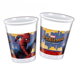 8 Gobelets Spiderman 20cl pour servir les boissons rafraîchissantes à vos invités.