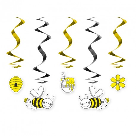 5 Guirlandes Abeille pour une belle décoration autour d’un thème abeille.