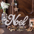 Lettres Noël relief