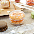 Macaron à dragées transparent