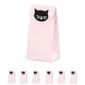 6 Pochettes à offrir Thème Chat