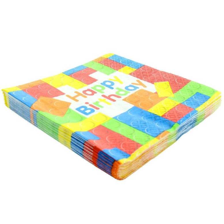 10 serviettes Cubparty 10 serviettes Cubparty