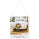 Pancarte Parking pour mariage Romantique
