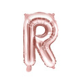 Ballon Lettre R Rose Gold 35cm Ballon Lettre R Rose Gold 35cm