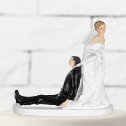 Figurine humoristique pour gateau de mariage