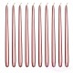 10 bougies chandeliers Rose gold