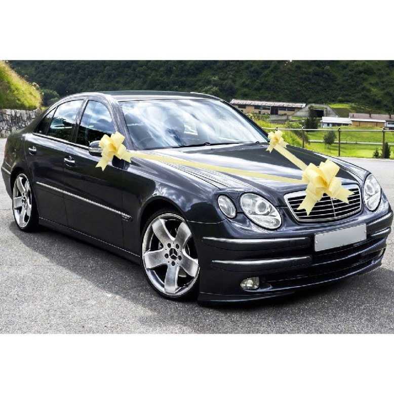 Kit voiture mariage naturel