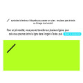 20 Etiquettes Vertes personnalisables Texte et Logo