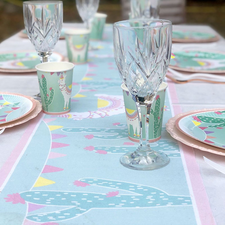 10 assiettes thème Lama 10 assiettes thème Lama