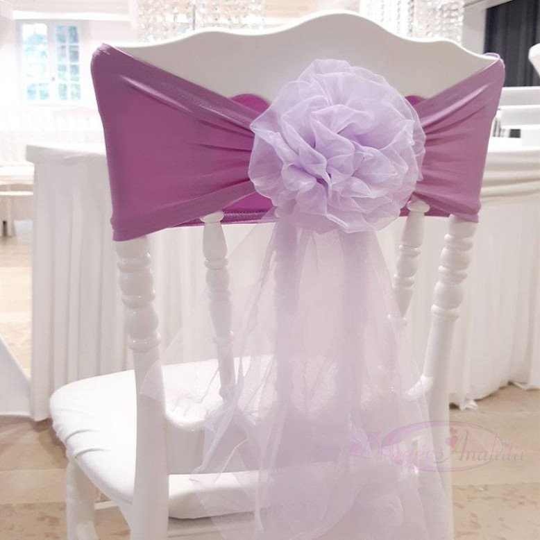 10 Noeuds de chaise en fleur Lilas 10 Noeuds de chaise en fleur Lilas