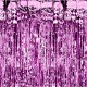 Rideau à franges Violet 90 x 250cm 