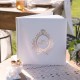 Livre d'or mariage Just Married rose gold