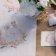 Chemin de table Just Married rose gold 
