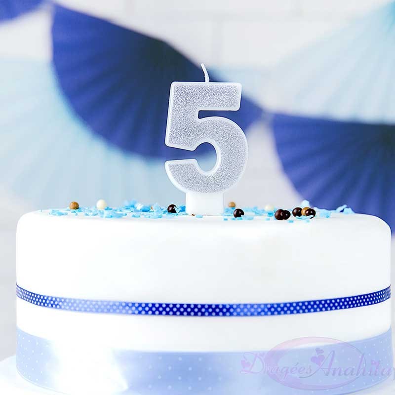 Bougies de gâteau d'anniversaire - 25 ans