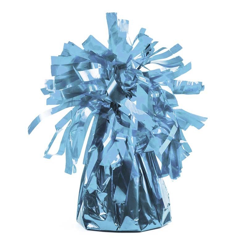 Poids pour ballon hélium couleur bleu ciel - Dragées Anahita