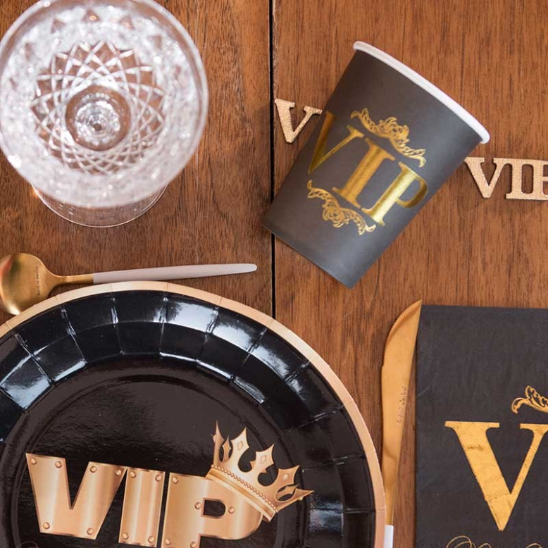 Gobelets VIP pour vos soirées d'anniversaire