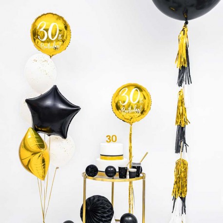 Ballon Mylar pour anniversaire30 ans