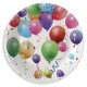 6 Assiettes anniversaire Ballons