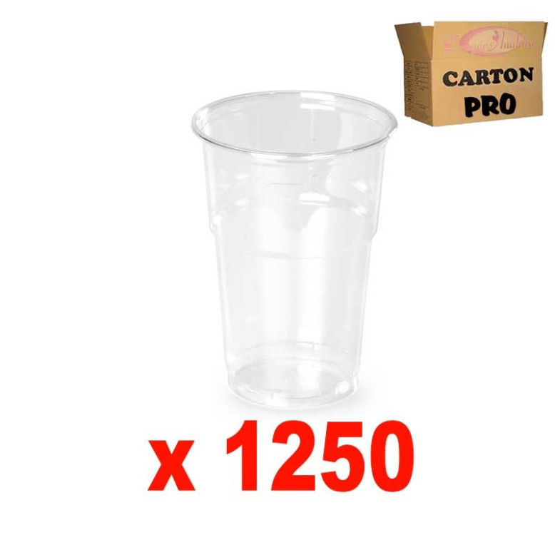 50 Gobelets à bière réutilisables jaugé 25 cl - Une demi pinte 50 Gobelets à bière réutilisables jaugé 25 cl - Une demi pinte